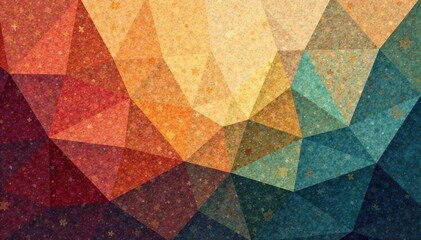 Geometric tapestry, muted earth tones, subtle sheen, pattern, style