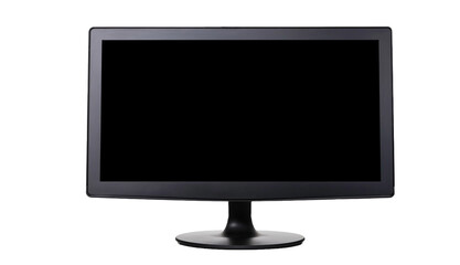 Fototapeta premium Modern All-in-One Computer on a Wooden Desk