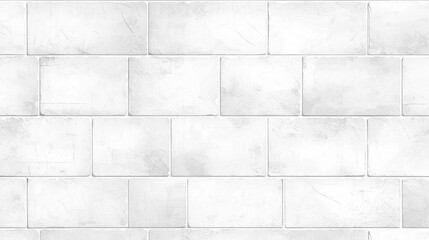 Fototapeta premium White Brick Wall Tile Texture Background