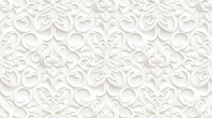 Fee abstract white 3 dimensional background