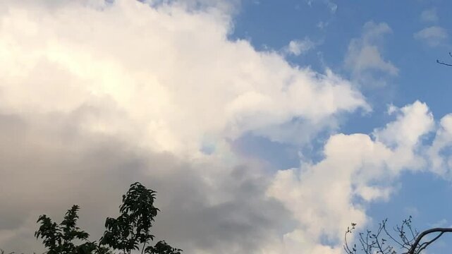 clouds in the sky