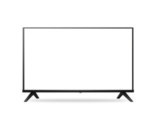 blank tv screen,technology, screen, lcd, television, monitor, digital, display, white, 