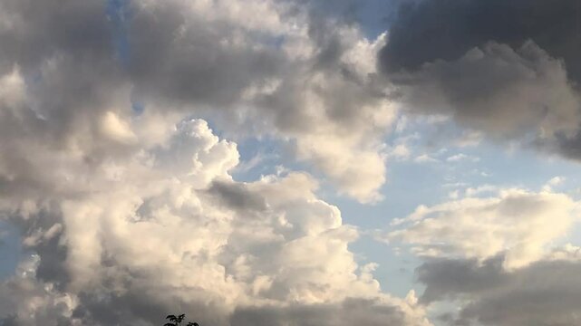 clouds in the sky