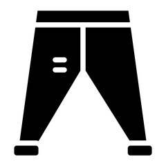 Basketball Clothes Shorts Glyph Icon