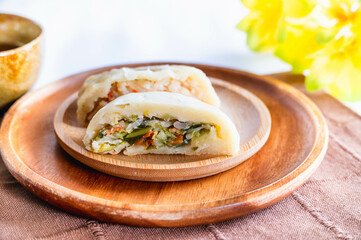 野菜とおからのおやき