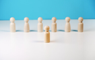 Leadership Concept Leader And Follower