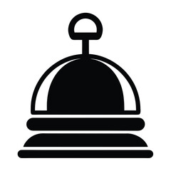 cashier element isolated customer service bell on 