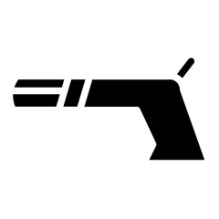 Shotgun Soldier Weapon Glyph Icon
