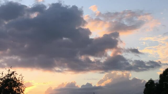 Sunset and Clouds