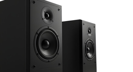 Obraz premium audio speaker isolated on white