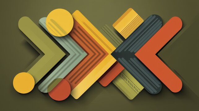 Abstract visual representation of forex trading, suitable for infographics and educational materials - price computer uptrend indicators