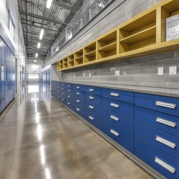 Business recycling center, emphasizing organized storage, streamlined waste management, and a commitment to a cleaner planet - crushing sorted sorting