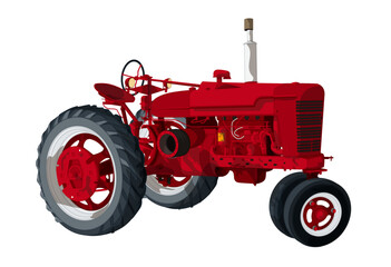 Obraz premium Tractor