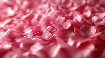 Delicate pink flower petals