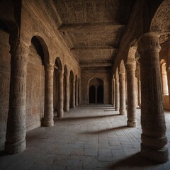 Obraz premium A palace where the corridors sing ancient songs.