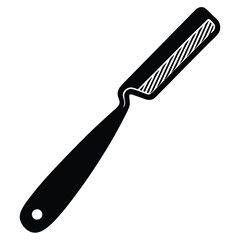 barber element isolated eyebrow trimmer on white b