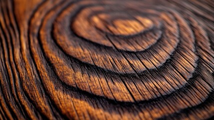 Fototapeta premium Detailed close-up of wood grain