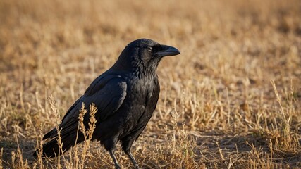 Obraz premium black crow, Generative Ai