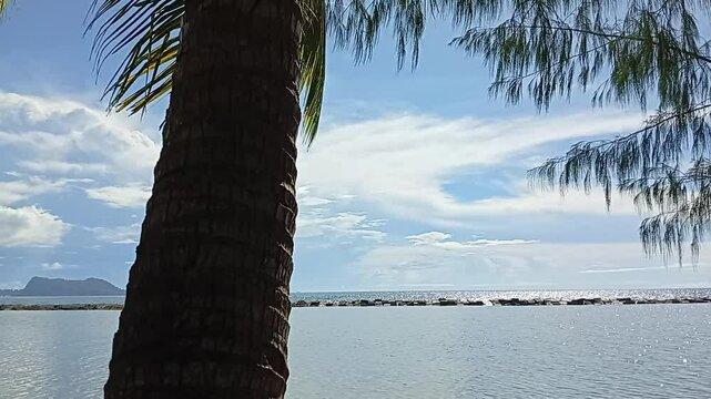 The beauty of Jayapura city beach in Indonesia #12