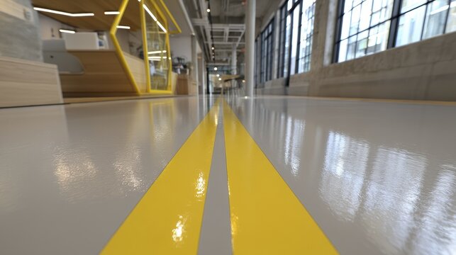 Sleek epoxy flooring with a modern, glossy finish Perfect for contemporary spaces - design abstract texture background seamless