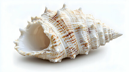 Stunning Spiral Shell Displaying Unique Texture and Natural Patterns