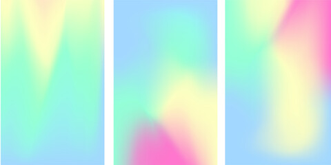 Abstract liquid background layout. Bright color blend. Blurred fluid effect. Gradient mesh. Mockup modern design template for posters, ad banners, brochures, flyers, covers, websites. EPS vector image