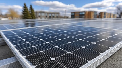 High-efficiency solar panels contribute to a greener planet, lowering carbon emissions Environmental benefits of solar power - innovation carbon panels solar global