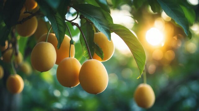 Marian Plum and Mango Plum Maprang