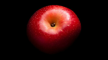 Red Apple Closeup