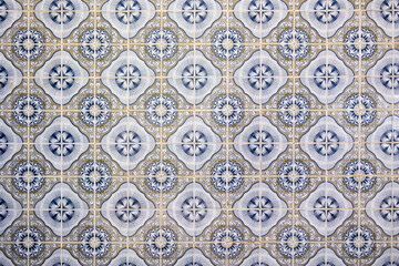 Typical azulejo artwork of Portugal