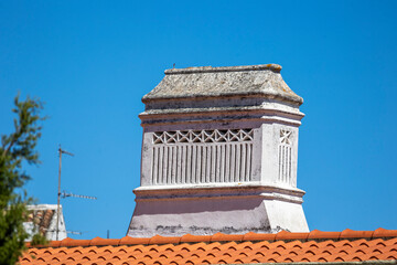 typical traditional and beautiful portuguese chimneys © Mauro Rodrigues