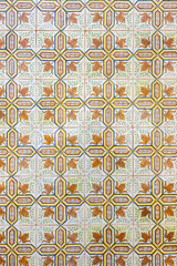 Typical azulejo artwork of Portugal