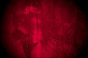 Old wall texture cement black red  background abstract dark color design are light with white...