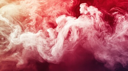Abstract swirling smoke design with vibrant color gradients.