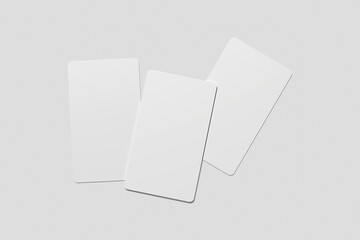 A Blank tarot card mock-up with a grey background, Vintage celestial mystical background for astrology, divination, tarot.