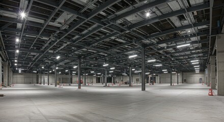 Empty Warehouse Interior - Photo