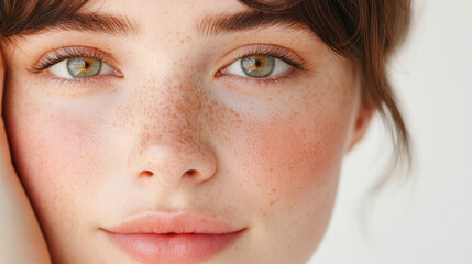 Obraz premium Portrait of woman face