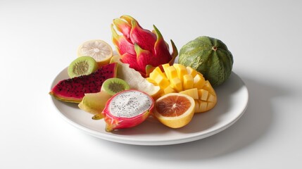 Colorful Fruit Platter Display