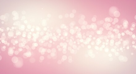 Soft pink bokeh background, illustration