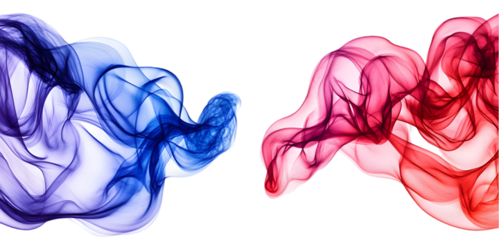 Abstract Colorful Smoke Background Illustration