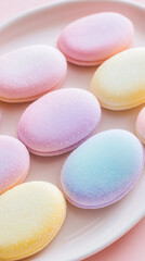 Obraz premium Colorful donuts, breads, desserts, bakery 