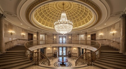 Obraz premium Grand Entrance Hallway - Photo