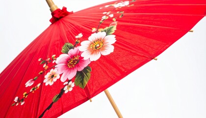 Beautiful painted umbrella