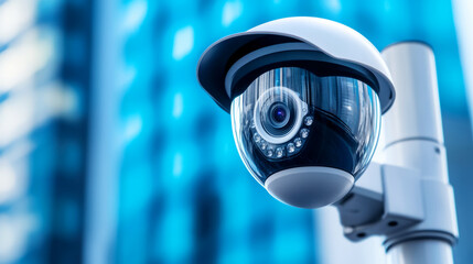 Surveillance camera for national crime prevention week and security awareness