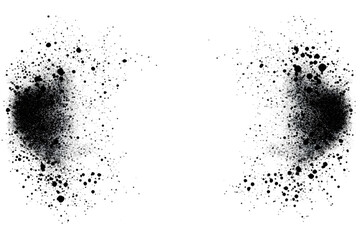 Abstract Exploding Particles Background Illustration