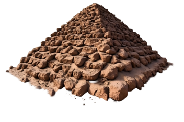 3D Illustration Of Ancient Egyptian Pyramid Isolated Background