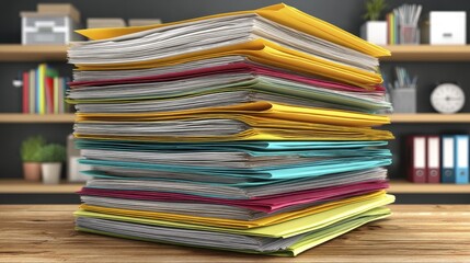 Modern minimalist rectangle bookshelf, perfect for home office or living room - office decor floating minimalist