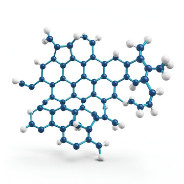 3D image of Scopine skeletal formula - molecular chemical structure of Mandragora tropane alkaloid isolated on white background