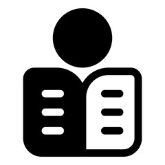 Study icon for learning and education