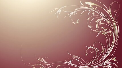 Elegant floral design background (3)